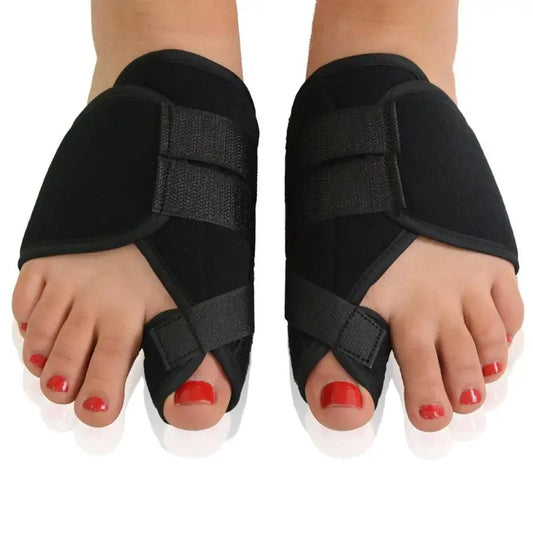 2pc Big Toe Bunion Device Splint Straightener Hallux Valgus Pro Braces Toe Correction Foot Pain Relief Thumb Care Daily Orthotic